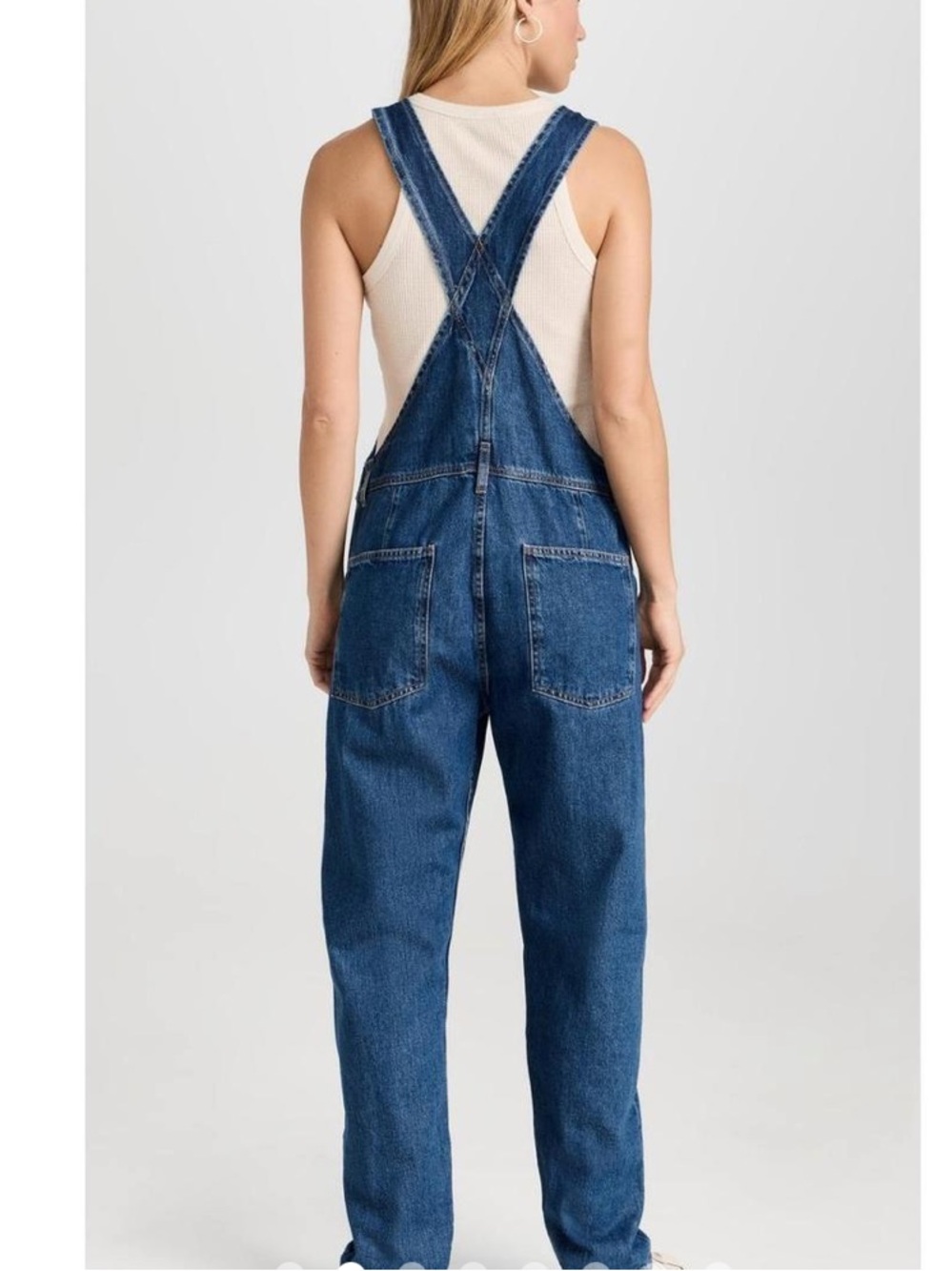 We the Free Ziggy Denim Overalls Size Medium Sapphire blue - Picture 2 of 7